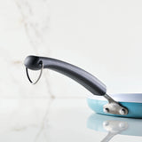 Farberware EcoAdvantage Ceramic Nonstick Griddle/Grill Pan, 11.25 Inch - Aqua Farberware