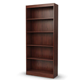 South Shore Axess 5-Shelf Bookcase - Royal Cherry South Shore