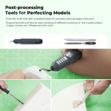 Creality 3D Printer Tool Kit, 74Pcs 3D Printing Tool Wrap Kit Assembly/Removal/Filament Cutting Set 3D Printer Accessories for All FDM Printers Cleaning Finishing Printing Creality