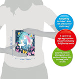 Ravensburger CreArt Hello Little Unicorn Paint by Numbers Kit for Kids - 25976 - Painting Arts and Crafts for Ages11 and Up Ravensburger