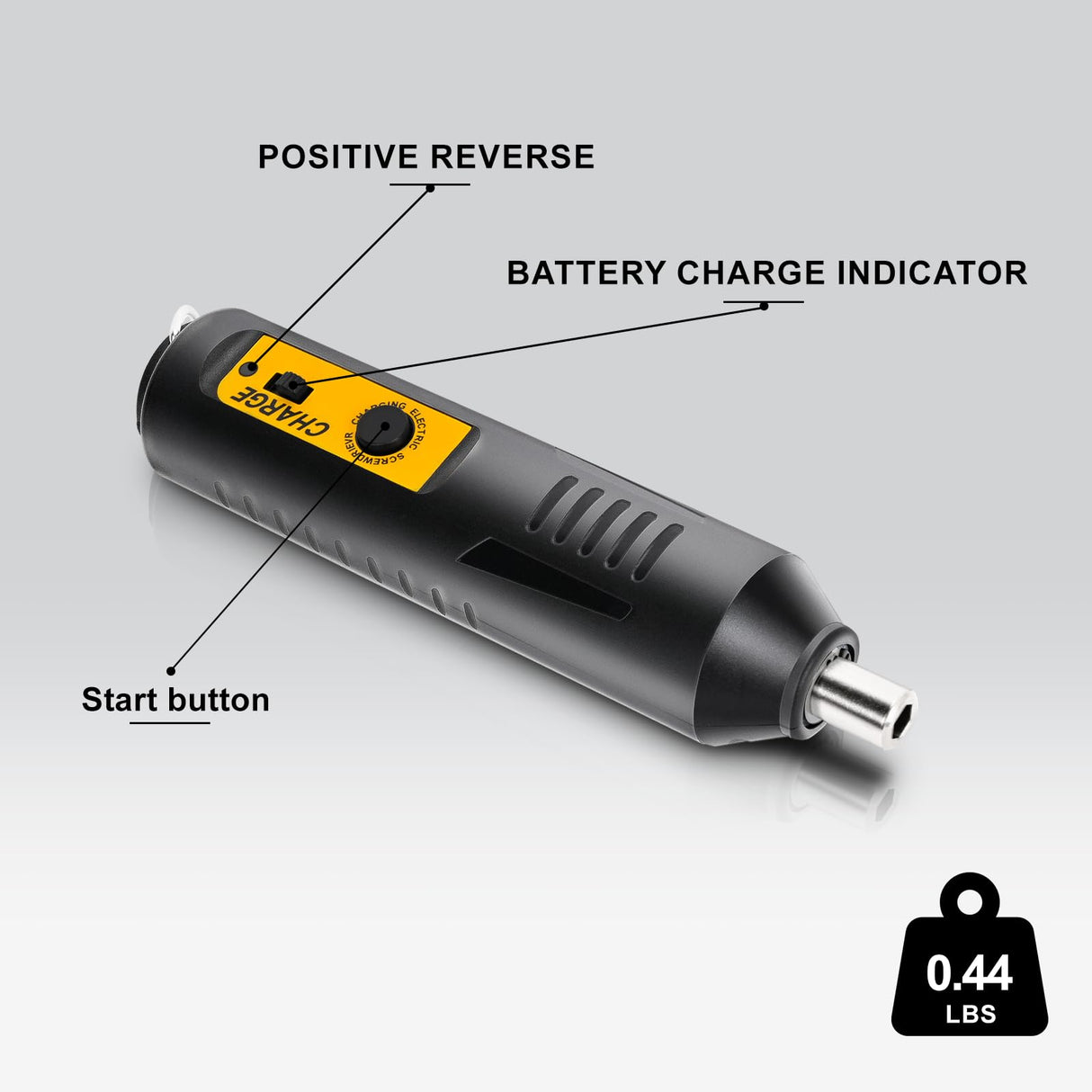 Mini Cordless Electric Screwdriver,Rechargeable, Can Rotate Clockwise Or Counterclockwise,With A Button Control And Ultra Long Battery Life,10 Bits&2 Extended Bits, USB Cable, Magnetic Hex Chuck Julixin