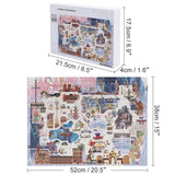 Jigsaw Puzzles 500 Pieces Books Into The Library Metal Tin She Goes Lose Her Mind and Find Her Soul Educational Puzzle Family Game Gift for Adults and Kids Perfect for Family or Dat Curteny