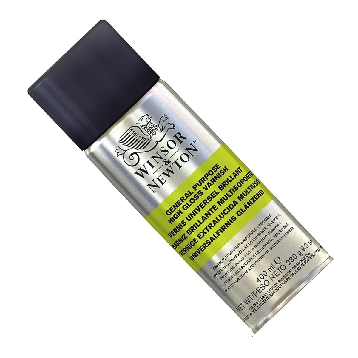 Winsor & Newton Professional Artists' Aerosols, All Purpose High Gloss Varnish, 400ml Winsor & Newton