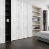 Livelynine 17.7x276 White Shiplap Wallpaper Peel and Stick Farmhouse Wood Contact Paper Self Adhesive Wall Paper Rolls Prepasted Fadeless Distressed White Wood Bulletin Board Roll Classroom Removable Livelynine