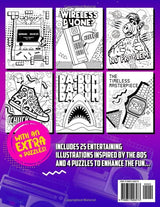 80'S COLORING BOOK - for adults: Relive the nostalgic 80s era by coloring accessories, devices, movies, and collectibles from that iconic time. WoodArtSupply