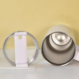 AGH 40 oz Sublimation Tumblers with Handle 4 Pack Stainless Steel Insulated Tumblers Blanks Water Bottle Travel Cups AGH