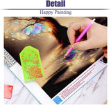 WUDWL Diamond Painting Kits for Adults - 3 Pack Butterfly Tree 5D Diamond Art Kits Full Drill Diamond Dots Paintings with Diamonds Gem Art and Crafts Home Decor 12x16inch ﻿ WUDWL