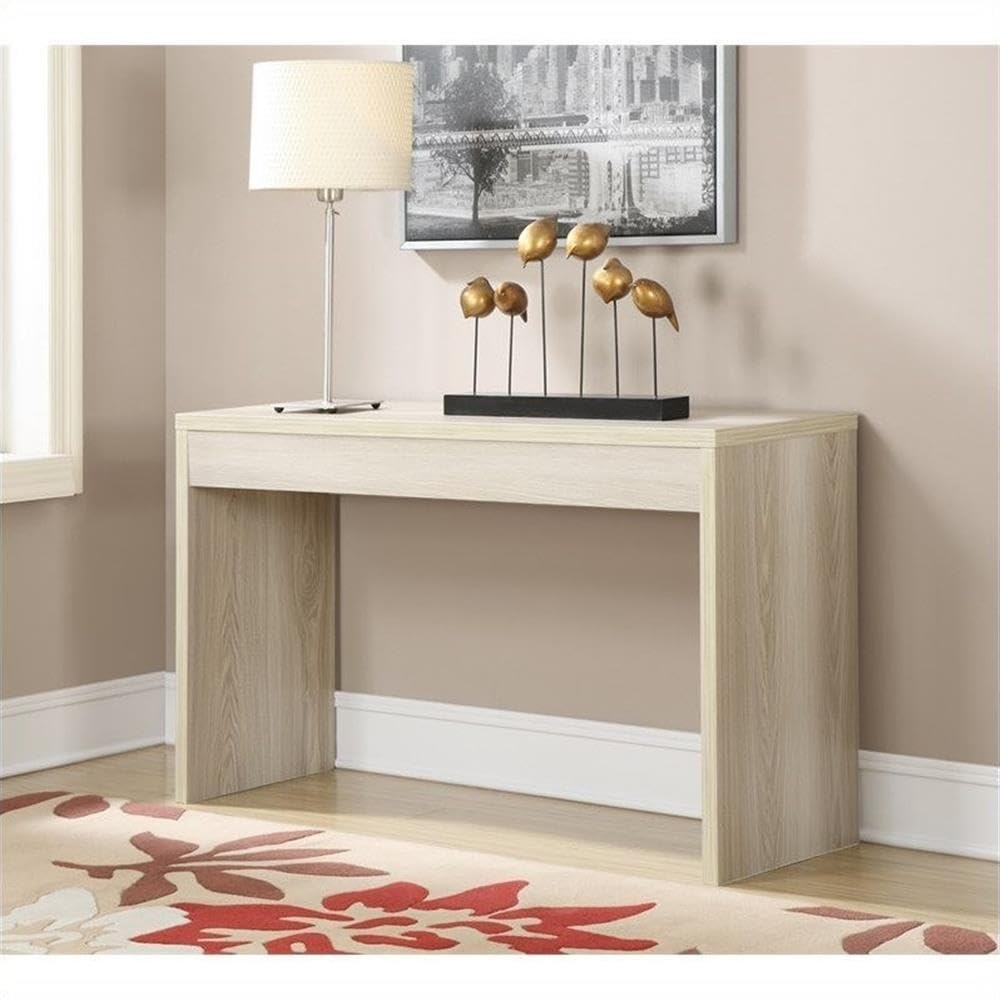 Convenience Concepts Northfield Console Table 48" - Modern Living Room Sofa Table, Contemporary Entryway Hall Table, Foyer Display Table, Weathered White Convenience Concepts