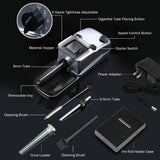 Laicengo Electric Cones Rolling Machine, Pre Roll Machine, Automatic Cigarette Rolling Machine with Pre-roll Cone Holder Case, 3 in 1 for Pre Roll Cones and Cigarettes 6.5 mm & 8 mm Tube Laicengo