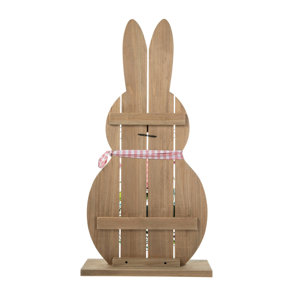 Glitzhome 30"H Easter Wooden Bunny Porch Decor，Standing Bunny Sign Decoration for Home or Yard glitzhome