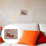 INFUNLY Cat String Art Kit Handmade DIY Craft Kit for Adults Creative Handmade Kit for Pet Lovers Wooden Frame Board with Pre Punching DIY Home Art Project for Beginners Cat Wall Art for Bedroom Decor INFUNLY