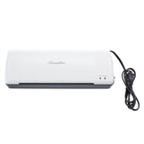 Swingline GBC Thermal Laminator Machine, Inspire, 9 Inch, Quick Warm-Up, 3 or 5 Mil, with 5 Standard Laminating Pouches for Home, Office and Classroom, Black (1701857) GBC