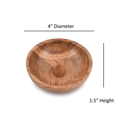 Samhita Jewelry Towers Acacia Wood for Jewelry,Jewelry Ring Holder Cone Shaped Display Stand for Engagement or Wedding Rings (4" x 4" x 1.5")