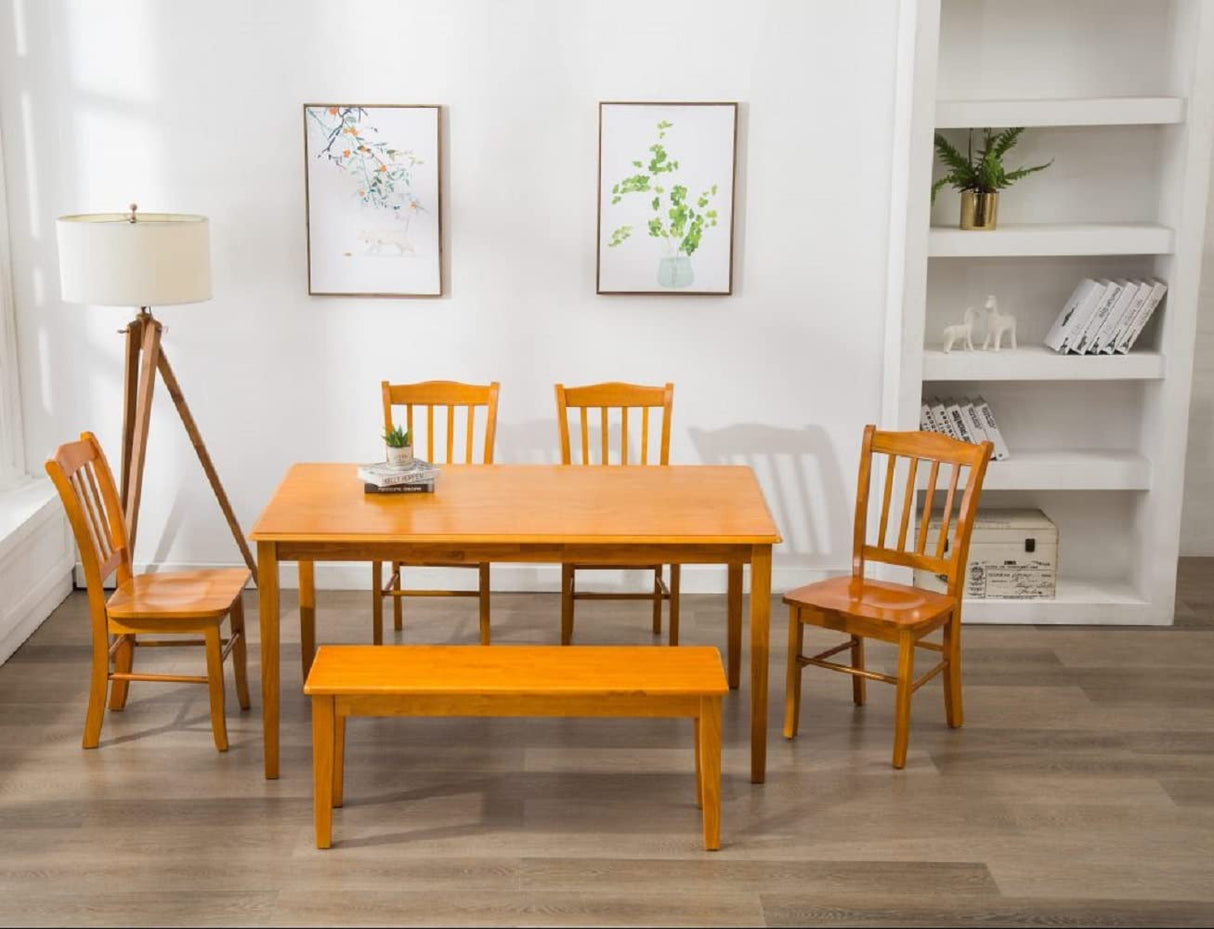 Boraam Shaker Dining Room Side Chairs, Set of 2 - Oak Boraam