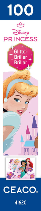 Ceaco - Disney - Princess Trio - Glitter Puzzle - 100 Piece Jigsaw Puzzle Ceaco