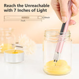 REIDEA Candle Lighter Long USB Rechargeable Lighter Arc Windproof Flameless Lighter with Safety Switch Buttom Electronic Lighter for Home Kitchen BBQ Camping Stove REIDEA