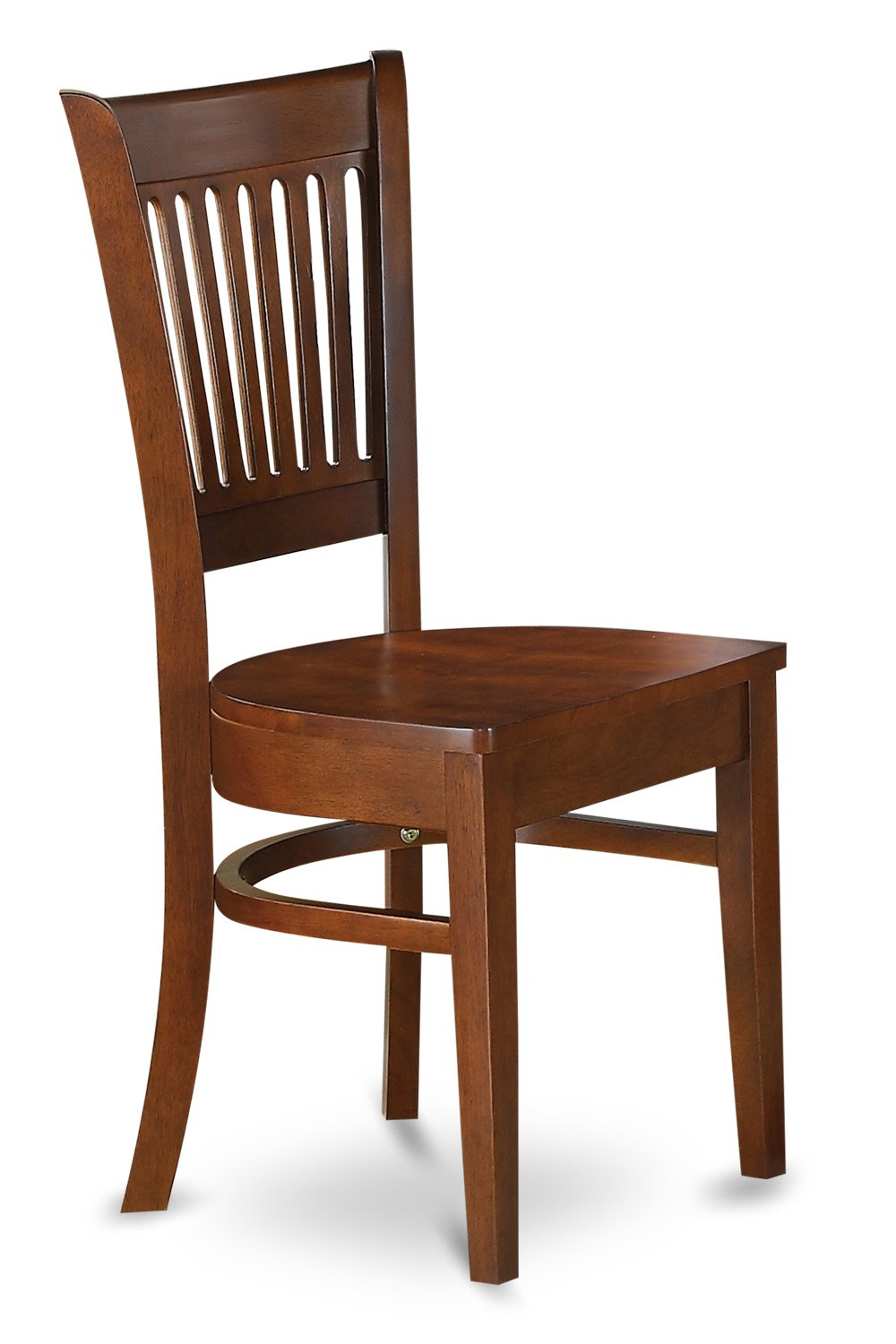 East West Furniture LYVA7-ESP-W 7 Piece Dining Table Set Consist of a Rectangle Dining Room Table with Butterfly Leaf and 6 Wooden Seat Chairs, 36x66 Inch, Espresso East West Furniture