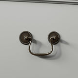 Homsee 78.7" H Bookcase Bookshelf with 8-Tier Shelves, 4 Drawers & 3 Glass Doors, Wooden Display Storage Cabinet for Home Office, Living Room, Green Grey Homsee