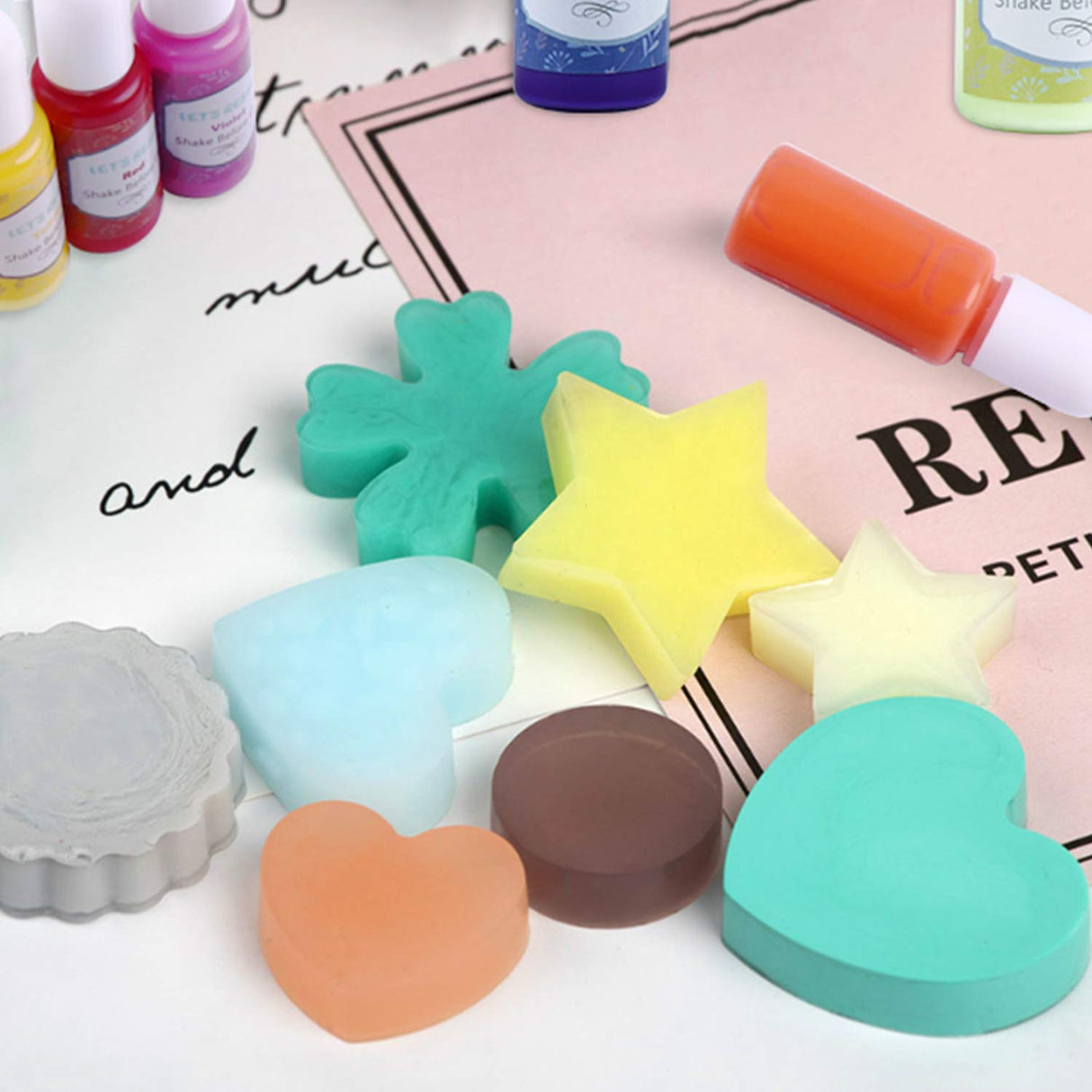 Bundle 1.5 Gallon Resin Epoxy Kit and 18 Colors Opaque Liquid Epoxy Pigment LET'S RESIN