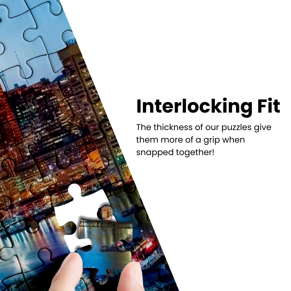 MasterPieces Cityscape Panoramics 1000 Puzzles Collection - Las Vegas 1000 Piece Jigsaw Puzzle Masterpieces