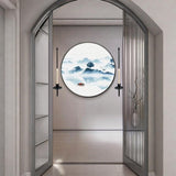 Wall Candle Holder Set of 2, Modern Candle Sconces Wall Mount Metal Holders Hanging Candle Pillar Holder for Living Room, Wedding, Farmhouse, Fireplace, Matte Black YUWENG