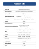 Fiber Laser Engraver Handheld Laser Marking Machine 30W Portable Laser Marker Engraving 100mm Logo Printing for Metal 110/220V 2 Dual Power Supply Laser Engraving Machine for QR Text,Nameplate XINCHENG PRECISION