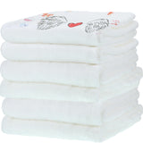 Preboun 6 Pcs Sublimation Throw Blanket Thick Plush Blankets Soft Fuzzy Blanket White Blank Blanket for DIY Custom Personalized Sublimation Photo (30 x 40 Inch) Preboun