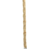 Creative Co-Op Glass and Mango Wood Ceiling Pendant Light Creative Co-Op