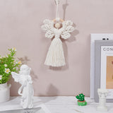 ORIGACH 3 Set DIY Angel Macrame Kit, Boho Wall Hanging Ornament for Beginners, Angel Wings Kit With Instruction Tutorial for Adults ORIGACH