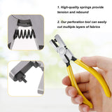 QBXMY7 2pcs Watch Band Hole Punch Plier, 2.0mm Belt & Shoe Strap Punch Tool, Handheld Wrist Belt Leather Hole Punch for DIY Craft & Fabric QBXMY7
