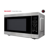 SHARP SMC2266KS Oven with Removable 16.5" Carousel Turntable, Cubic Feet, 1200 Watt Countertop Microwave, 2.2 CuFt, Stainless Steel Sharp