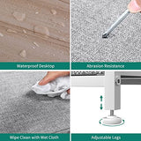 YITAHOME 8 Drawers Dresser - Fabric Storage Tower, Organizer Unit for Bedroom, Living Room & Closets - Sturdy Steel Frame, Easy Pull Fabric Bins & Wooden Top YITAHOME