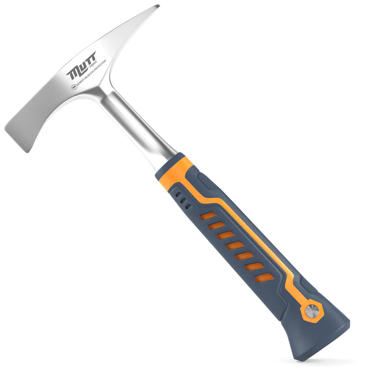 Mutt Tools Welding Chipping Hammer – 14oz Head Weight Slag Hammer with Ergonomic Grip AMERICAN MUTT TOOLS