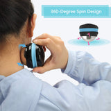 AHIER Cold Massage Roller Ball, Stainless Steel Cold Therapy Relief, Free Rolling Removable Gel Ball Deep Tissue Massage Pain Relief, Great Tool for Back/Neck Pain, Muscles Recovery (Black) AHIER