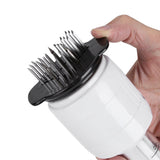 Textured Meat Tenderizer, 304 stainless steel Meat Marinade Tenderizer Needle Injector Steaks Flavor Syringe Cook Kitchen Tool Pomya