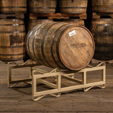 Midwest Barrel Company Authentic Bourbon/Whiskey Barrel (53 Gallon) Used Genuine American Oak Wood Barrel by the Pallet (4) MIDWEST BARREL CO. EST. 2015
