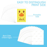 HTVRONT Sublimation Paper 8.5 x 11 Inches - 150 Sheets 105g Excellent Ink Release Sublimation Transfer Paper for Tumblers, Mugs, T-Shirts HTVRONT