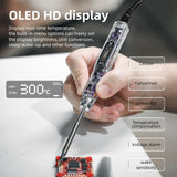 HGLRC RC2 Soldering Iron Kit 65W 24V Portable Outdoor OLED Digital Display Intelligent Temperature for FPV Racing Drone HGLRC