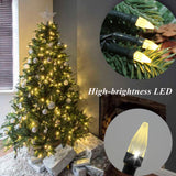 Solhice 2 Pack 20ft Christmas Lights Battery Operated String Lights with Remote Control, 50 LEDs Clear Mini Lights Warm White Xmas Tree Lights for Bedroom Indoor Outdoor Decor Solhice