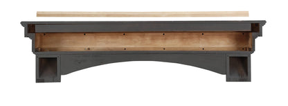 Pearl Mantels ARYB7249927 Style with Attitude Versatile Wood Mantel Shelf, 72" L & 10" D, Patio Distressed