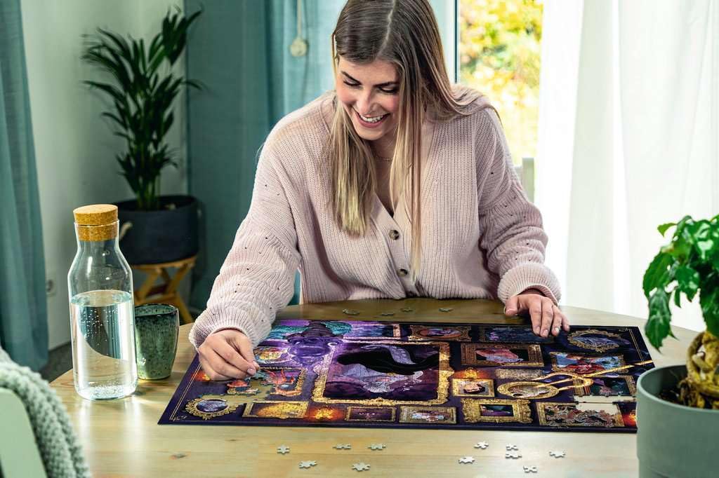 Ravensburger Disney Villainous Ursula Jigsaw Puzzle - 1000 Unique Pieces | Softclick Technology Ideal for Adults and Kids Aged 12+ | FSC Certified Materials Ravensburger