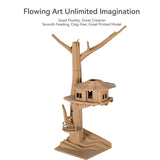 Official Creality Wood Filament PLA, Wood PLA 3D Printer Filament 1.75 mm, More Than 30% Real Wood, Smooth Silk Texture, Toughness, 1kg(2.2lbs)/Spool 3D Printing Filament, for All FDM Printers (Wood) Creality