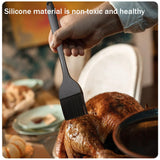 4 Pack Pastry Brush-Basting Brush Pastry Brushes for Baking, Silicone Basting Brush, Basting Oil Brush with Boar Bristles and Beech Hardwood Handles for Kitchen, Grilling and Spreading Oil, BBQ Sauce Qoaimu