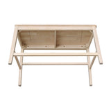 IC International Concepts International Concepts Ava Tall, Unfinished Bench IC International Concepts