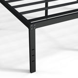 Maenizi Full Size Bed Frame No Box Spring Needed, 20 Inch Heavy Duty Metal Platform Bed Frame Full Support Up to 3000 lbs, Easy Assembly, Noise Free, Black Maenizi