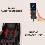 Osaki AmaMedic Juno II 3D | 3D+ Sonic Massage | Zero Gravity | Full Body Airbag Massage Chair | Seat Vibration | Lumbar Heating | Automatic Body SCAN | Brown Osaki