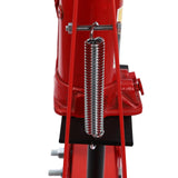 CRYBY Hydraulic Press, 6T/13227.74lbs Hydraulic Shop Press Manual Hydraulic Press with Plates, H-Frame Garage Floor Adjustable Shop Press Hydraulic Benchtop Press, 5.12In Stroke, 15.75*12.6*29.33Inch CRYBY