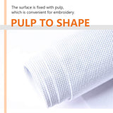 Papillon Classic Reserve Aida Cross Stitch Fabric, 14 Count White Cotton Cloth for Embroidery (59 x 39 Inch) Papillon