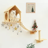 Cat Wall Shelves, Wall Mounted Cat Climbing Shelves Homman