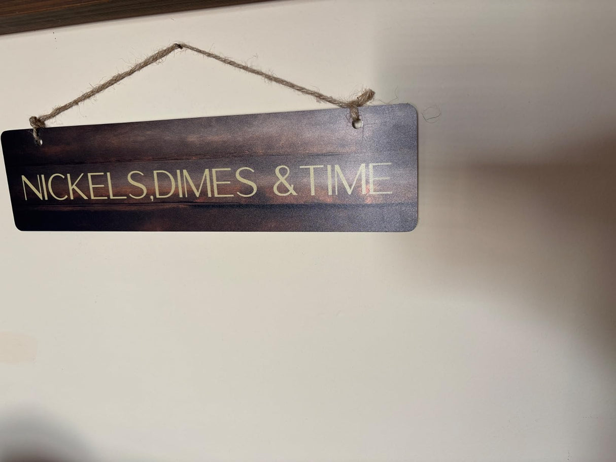 Custom Wooden Sign, Street Signs Customized, Personalized Signs for Outdoors, 4x18 Inches, Rust Free Aluminum, Fade Resistant, Create A Sign For Wall Indoor, Make Your Own Sign Pattilife